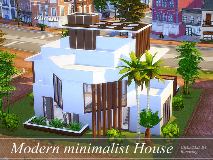 Desain interior rumah minimalis sims mobil