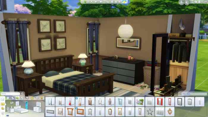 Desain interior rumah minimalis sims mobil