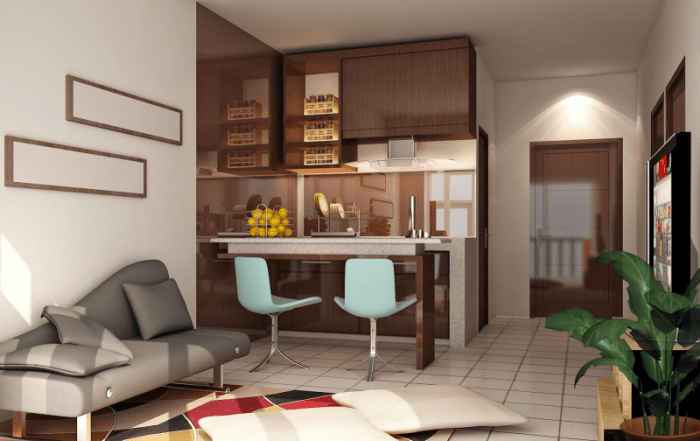 Desain interior rumah minimalis type 36 84