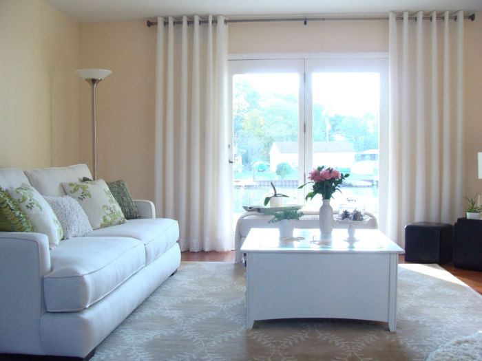 Curtains window room white living curtain bedroom modern sheer roman kitchen short cortinas tulle piece only