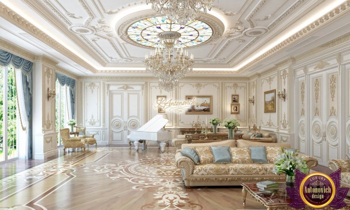 Antonovich luxury kuwait mansion foyer katrina dhabi mansions staircase