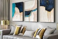 Wall painting room canvas living modern decor abstract city frame print alexnld banggood