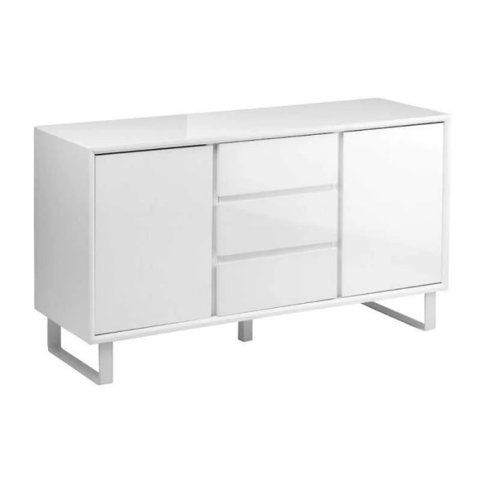 Glass white doors sideboard sideboards room dining cool gloss buffet modern high door ideas italian furniture living italy light made