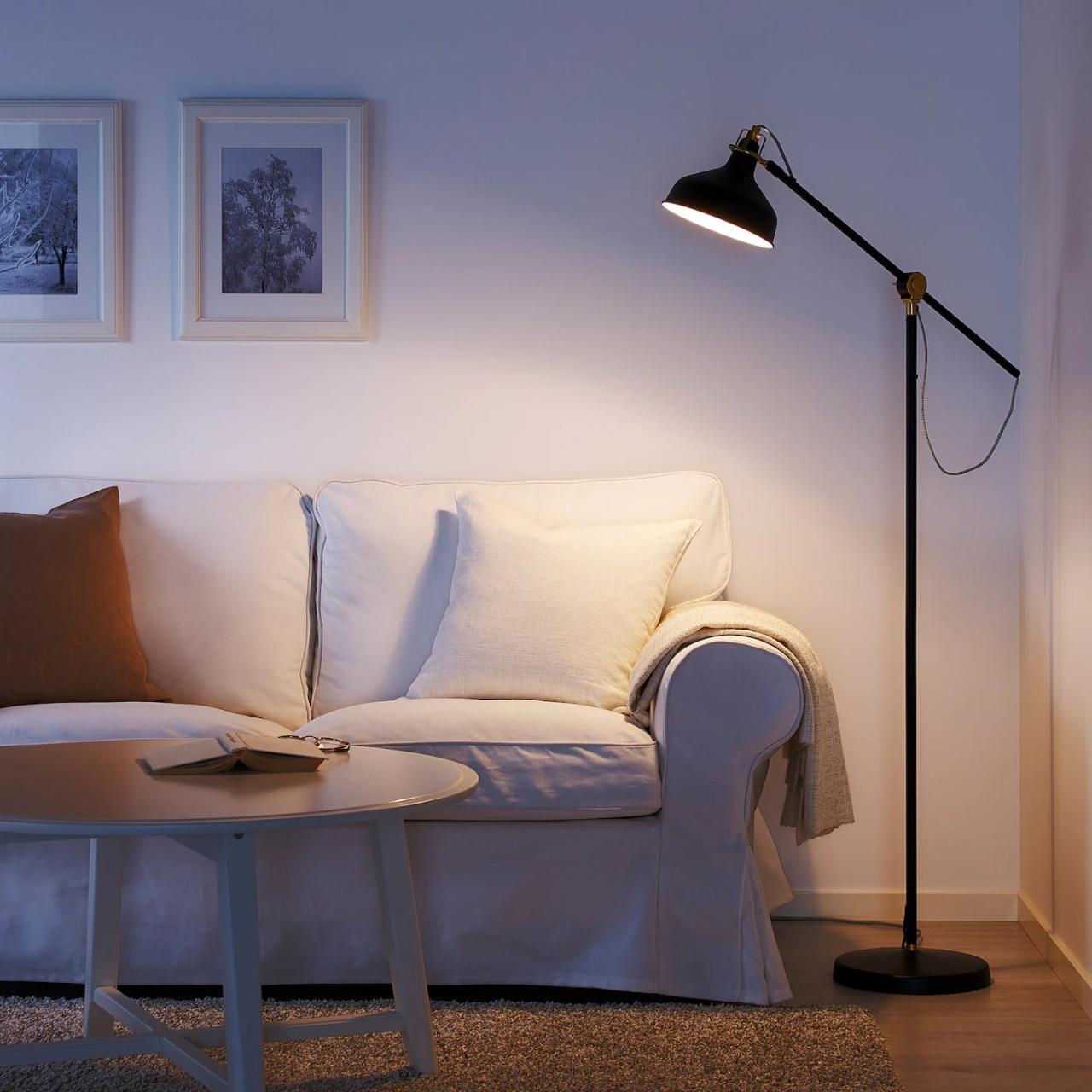 Wohnzimmer ikea lampen